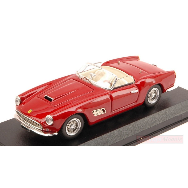 SCALE MODEL COMPATIBLE WITH FERRARI 250 CALIFORNIA 1957 DARK RED 1:43 ART MODEL AM0325