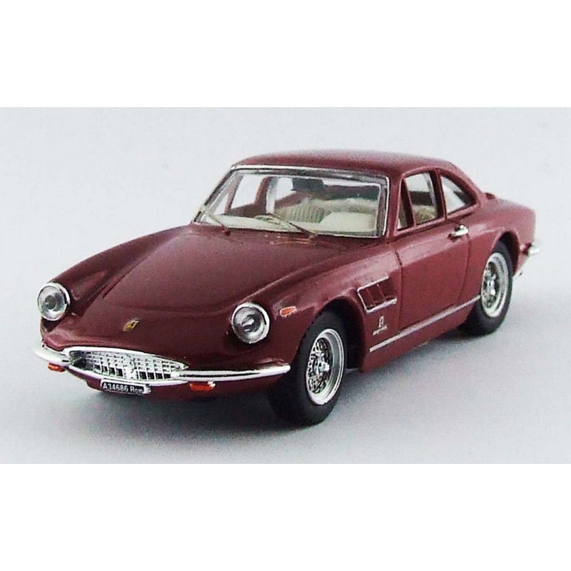 SCALE MODEL COMPATIBLE WITH FERRARI 330 GTC COUPE 1966 RED MET.1:43 BEST MODEL BT9598
