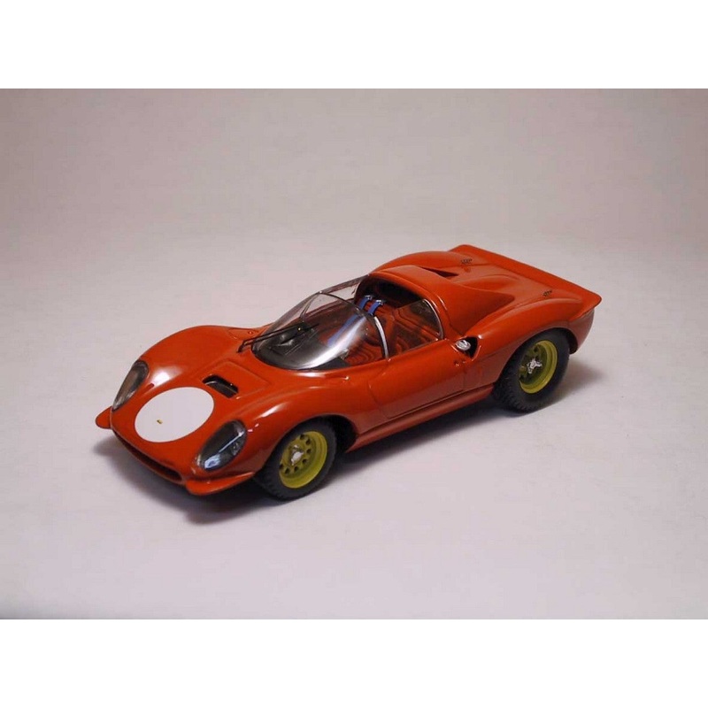 SCALE MODEL COMPATIBLE WITH FERRARI DINO 206 S 1966 RED 1:43 ART MODEL AM0029