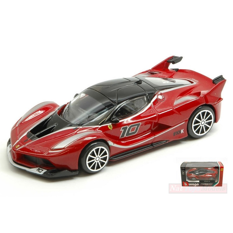 SCALE MODEL COMPATIBLE WITH FERRARI FXX K RED 1:43 BURAGO BU36024