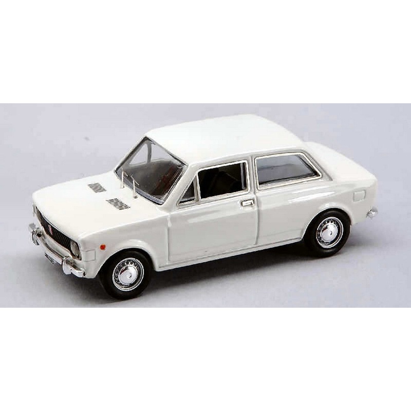 SCALE MODEL COMPATIBLE WITH FIAT 128 2 DOORS 1969 WHITE 1:43 RIO RI4205