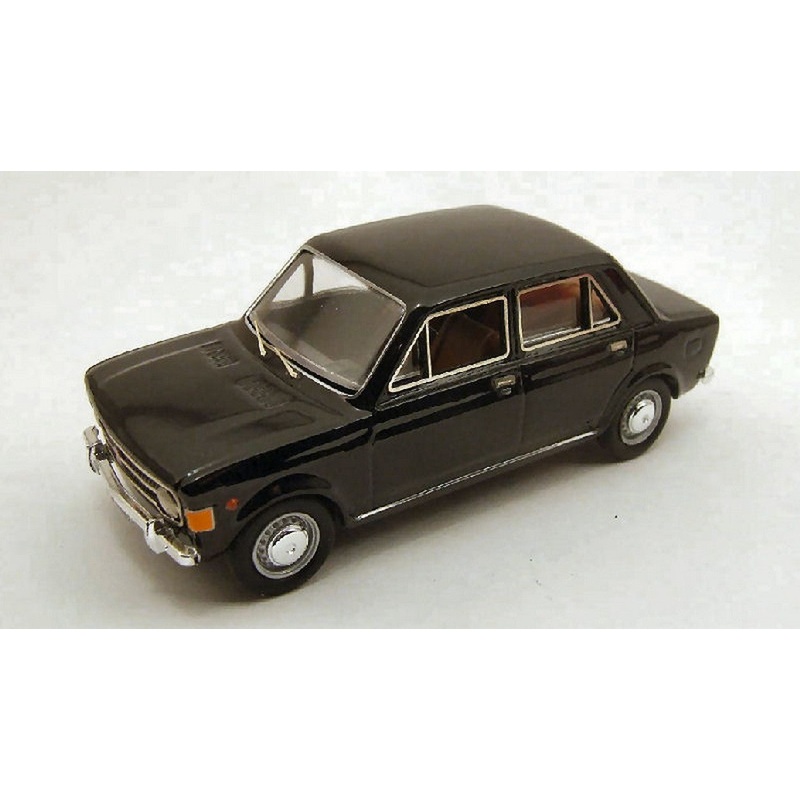 SCALE MODEL COMPATIBLE WITH FIAT 128 4 DOORS 1969 BLACK 1:43 RIO RI41351