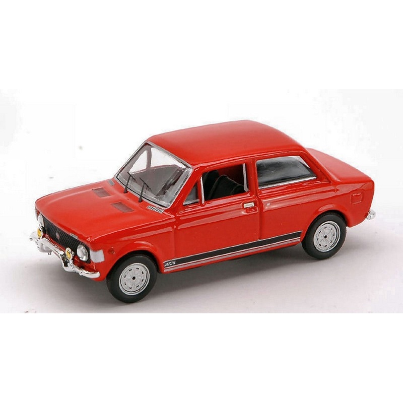 SCALE MODEL COMPATIBLE WITH FIAT 128 RALLY 1971 RED 1:43 RIO RI4219