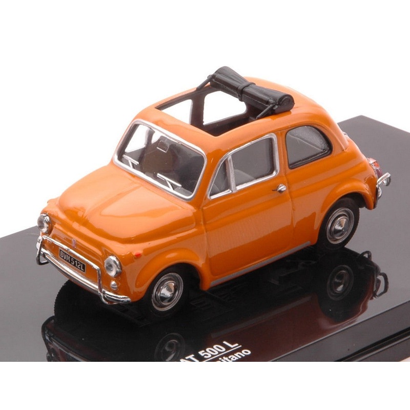 SCALE MODEL COMPATIBLE WITH FIAT 500D 1965 POSITANO YELLOW 1:43 VITESSE VE24512