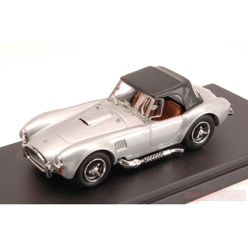 SCALE MODEL COMPATIBLE WITH FORD AC COBRA 1964 MET.GREY 1:43 BANG BG7311
