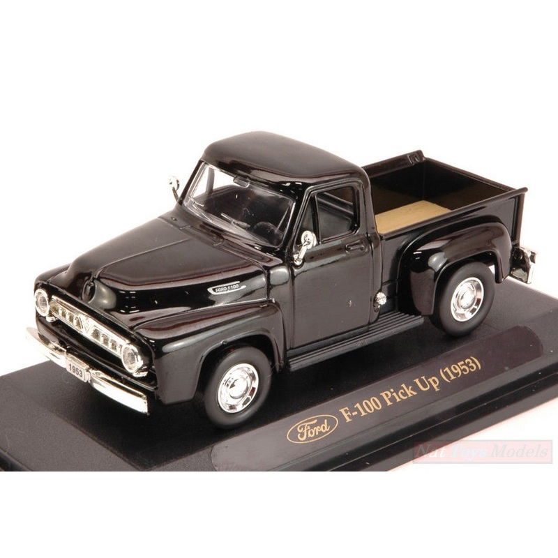 SCALE MODEL COMPATIBLE WITH FORD PICK UP F 100 1953 BLACK 1:43 LUCKY YM94204BK