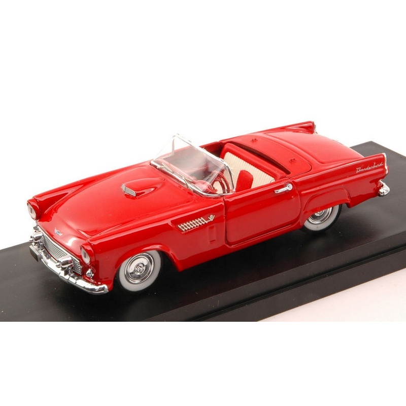 SCALE MODEL COMPATIBLE WITH FORD THUNDERBIRD 1956 RED 1:43 RIO RI4491