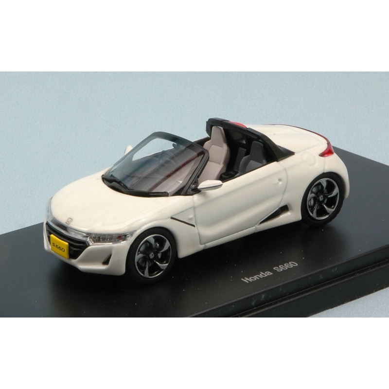 SCALE MODEL COMPATIBLE WITH HONDA S660 2015 WHITE 1:43 EBBRO EB45357