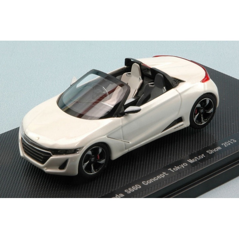 SCALE MODEL COMPATIBLE WITH HONDA S660 CONCEPT TOKYO MOTOR SHOW 2013 WHITE 1:43 EBBRO EB45231