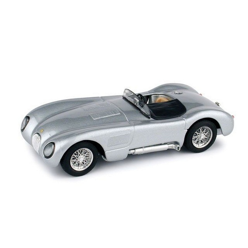 SCALE MODEL COMPATIBLE WITH JAGUAR C TYPE STRADALE 1953 GRAY 1:43 BRUMM BM0360-04