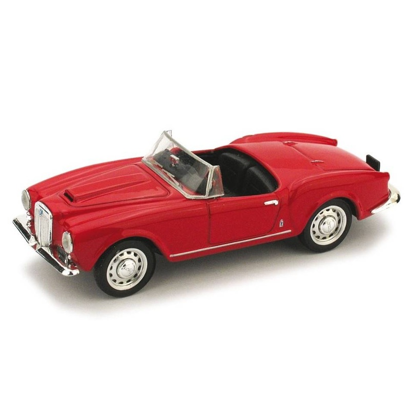 SCALE MODEL COMPATIBLE WITH LANCIA B 24 APERTA 1955 RED 1:43 BRUMM BM0131-01