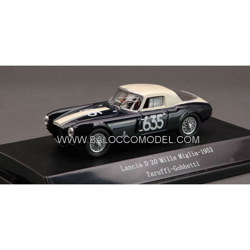 SCALE MODEL COMPATIBLE WITH LANCIA D 20 N.635 RETIRED MM 1953 TARUFFI-GOBBETTI 1:43 STARLINE STR51841