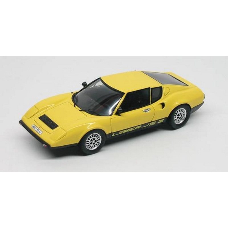 SCALE MODEL COMPATIBLE WITH LIGIER JS 02 1972 YELLOW 1:43 SPARK MODEL S0558