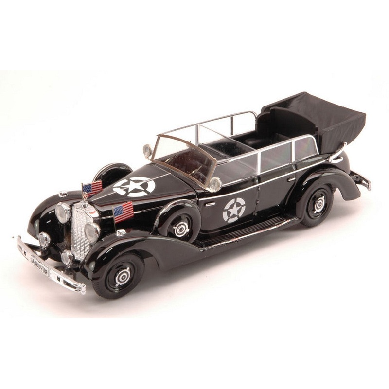 SCALE MODEL COMPATIBLE WITH MERCEDES 770 K DACHAU MAY 1945 1:43 RIO RI4479