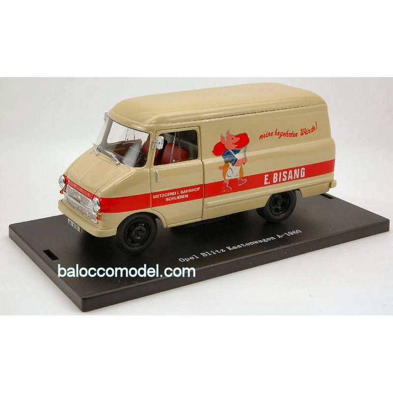SCALE MODEL COMPATIBLE WITH OPEL BLITZ KASTENWAGEN A 1960 E.BISANG 1:43 STARLINE STR53052