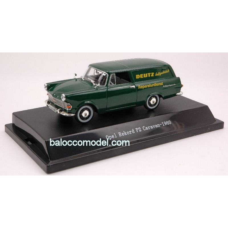 SCALE MODEL COMPATIBLE WITH OPEL REKORD P 2 CARAVAN 1960 DEUTZ 1:43 STARLINE STR53041