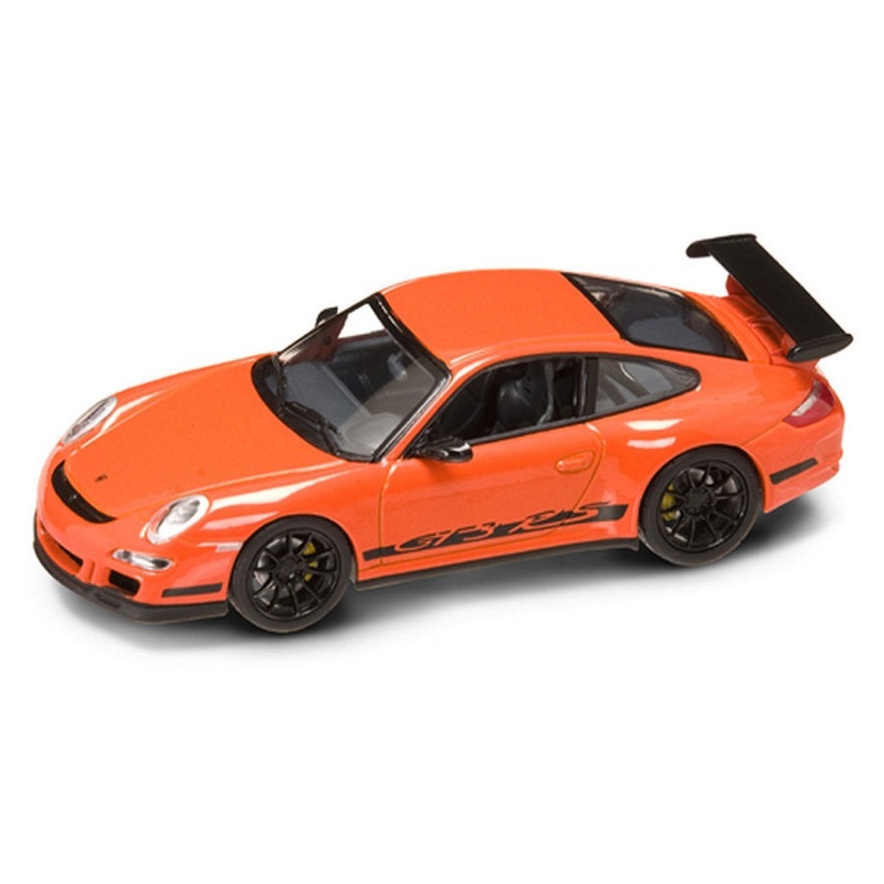 SCALE MODEL COMPATIBLE WITH PORSCHE 997 GT 3 RS 2006 ORANGE 1:43 YAT MING YM43204OR