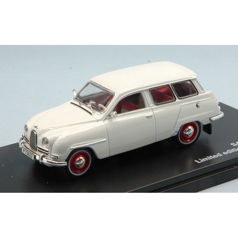 SCALE MODEL COMPATIBLE WITH SAAB 95 1961 WHITE 1:43 TRIPLE 9 T9-43067
