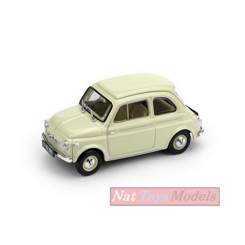 SCALE MODEL COMPATIBLE WITH STEYR PUCH 500D 1959 BEIGE SAND 1:43 BRUMM BM0435-06