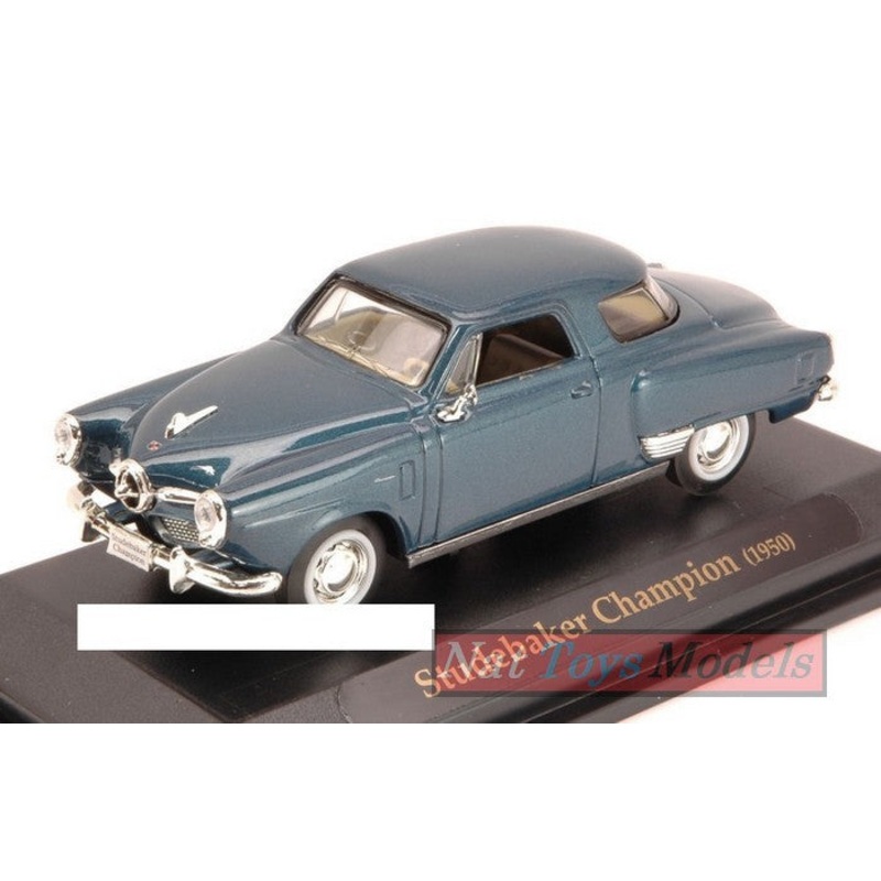SCALE MODEL COMPATIBLE WITH STUDEBAKER CHAMPION 1950 BLUE 1:43 LUCKY YM94249BL