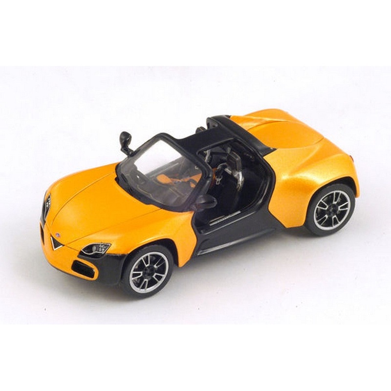 SCALE MODEL COMPATIBLE WITH VENTURI AMERICA 2013 BLACK AND ORANGE 1:43 SPARK MODEL S2248