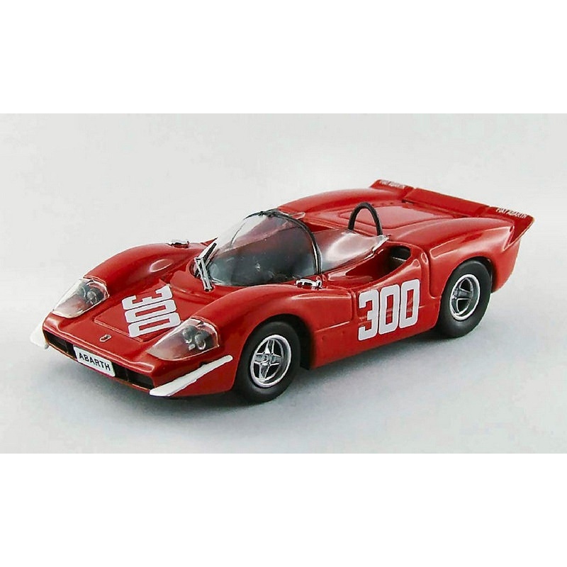 SCALE MODEL COMPATIBLE WITH ABARTH 2000 S N.300 WINNER BOLZANO-MENDOLA 1969 A.MERZARIO 1:43 BEST MODEL BT9527
