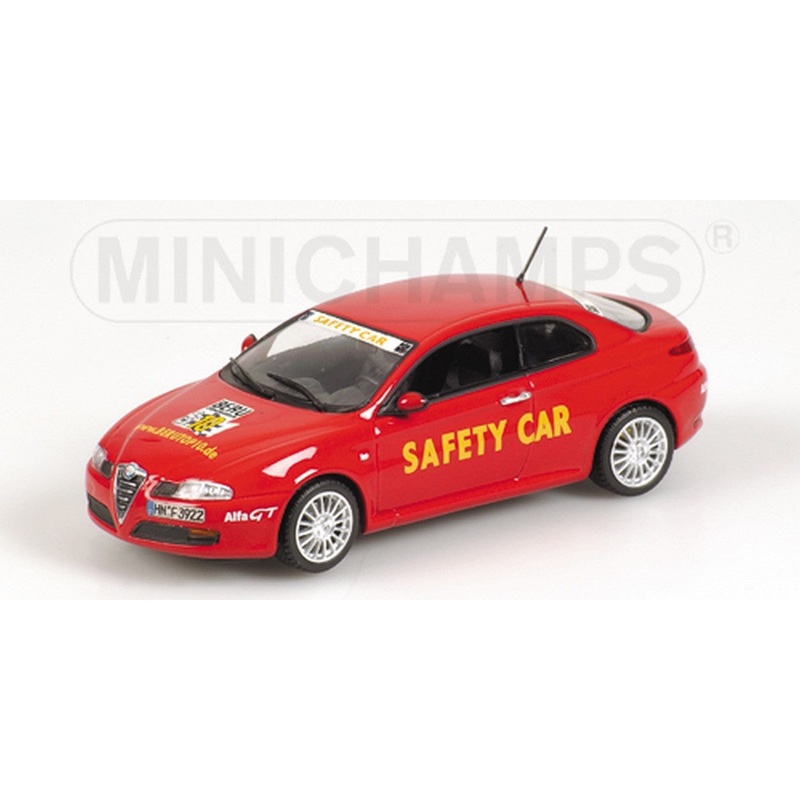 SCALE MODEL COMPATIBLE WITH ALFA ROMEO GT SAFETY CAR RED 1:43 MINICHAMPS PM400120360