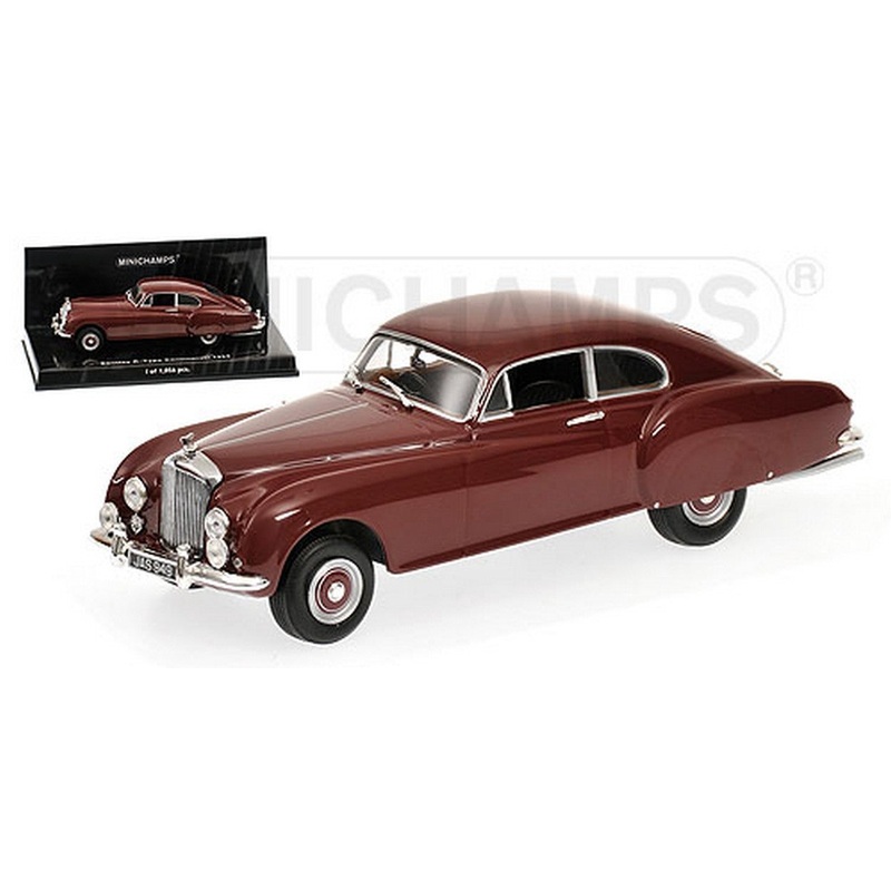 SCALE MODEL COMPATIBLE WITH BENTLEY R-TYPE CONTINENTAL 1955 RED 1:43 MINICHAMPS PM436139422