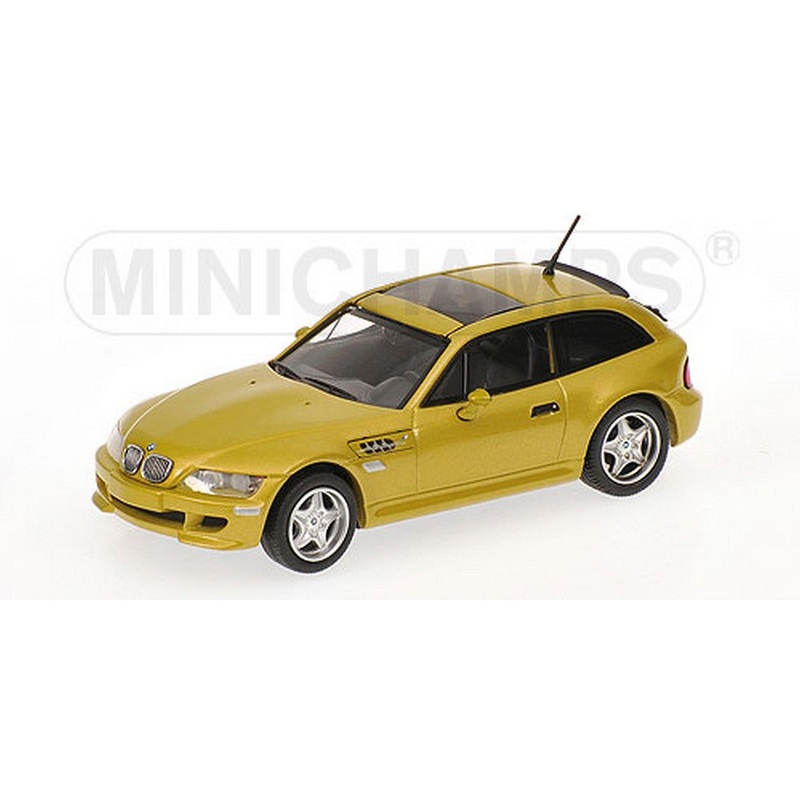 SCALE MODEL COMPATIBLE WITH BMW M COUPE 1999 YELLOW 1:43 MINICHAMPS PM400029060