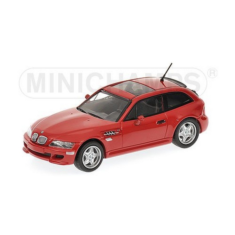 SCALE MODEL COMPATIBLE WITH BMW M COUPE 2002 RED 1:43 MINICHAMPS PM400029062
