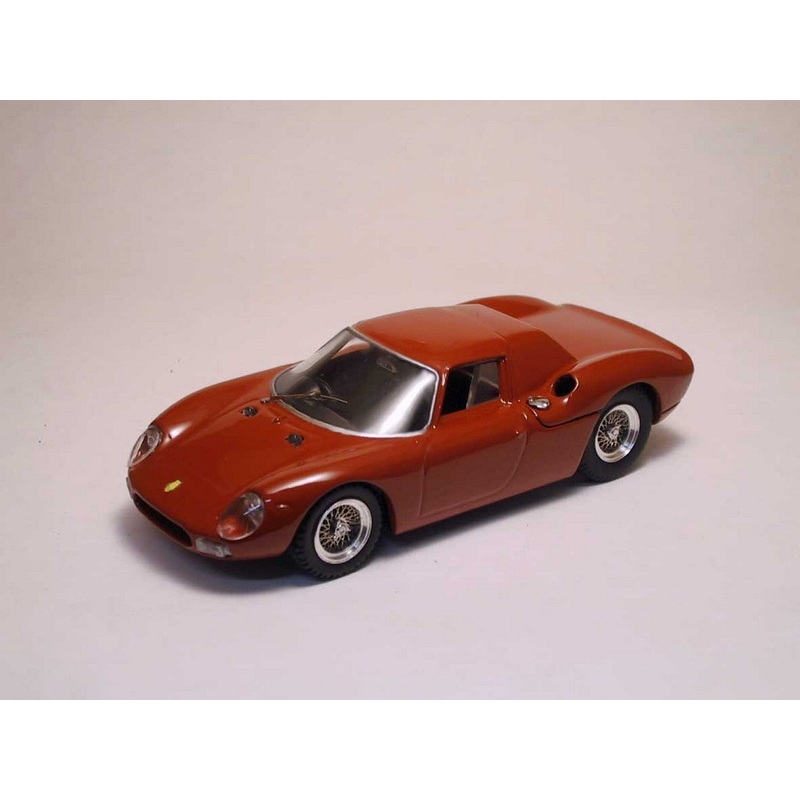 SCALE MODEL COMPATIBLE WITH FERRARI 250 LM 1964 LONG NOSE PROVA RED 1:43 BEST MODEL BT9160