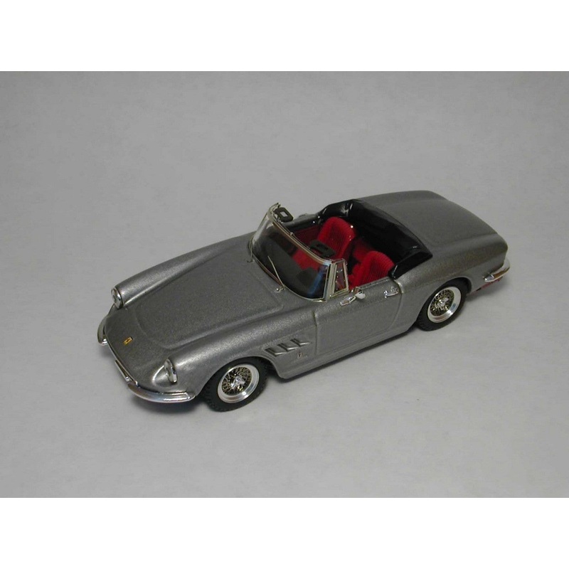 SCALE MODEL COMPATIBLE WITH FERRARI 330 GT SPIDER 1966 GRAY 1:43 BEST MODEL BT9233