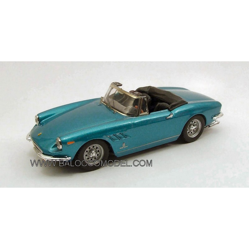 SCALE MODEL COMPATIBLE WITH FERRARI 330 GT SPIDER 1966 GREEN MET.1:43 BEST MODEL BT9424