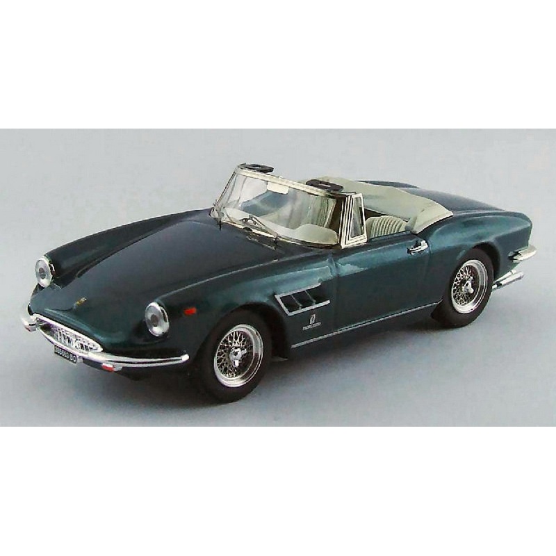 SCALE MODEL COMPATIBLE WITH FERRARI 330 GTS 1966 GREEN METALLIC 1:43 BEST MODEL BT9552