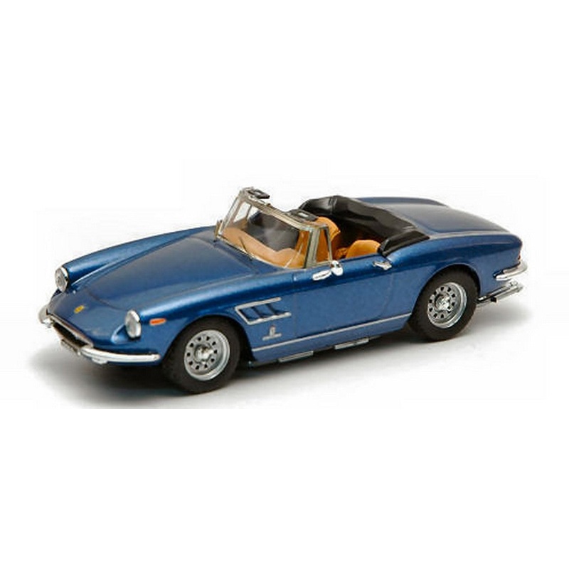 SCALE MODEL COMPATIBLE WITH FERRARI 330 GTS 1968 BLUE MET.1:43 BEST BT9315