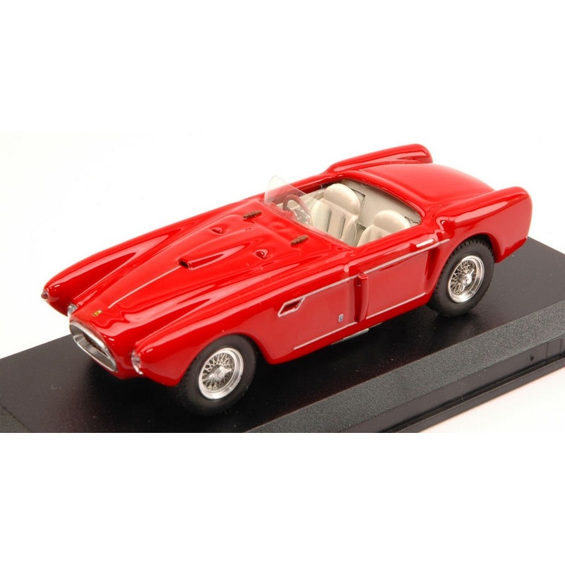 SCALE MODEL COMPATIBLE WITH FERRARI 340 MEXICO SPIDER 1952 RED 1:43 ART MODEL AM0203
