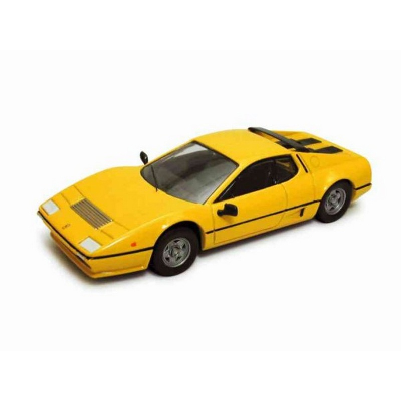 SCALE MODEL COMPATIBLE WITH FERRARI 512 BB 1976 YELLOW 1:43 BEST MODEL BT9265