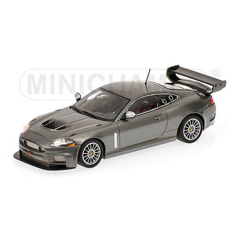 SCALE MODEL COMPATIBLE WITH JAGUAR XKR GT3 2008 GRAY 1:43 MINICHAMPS PM400081390