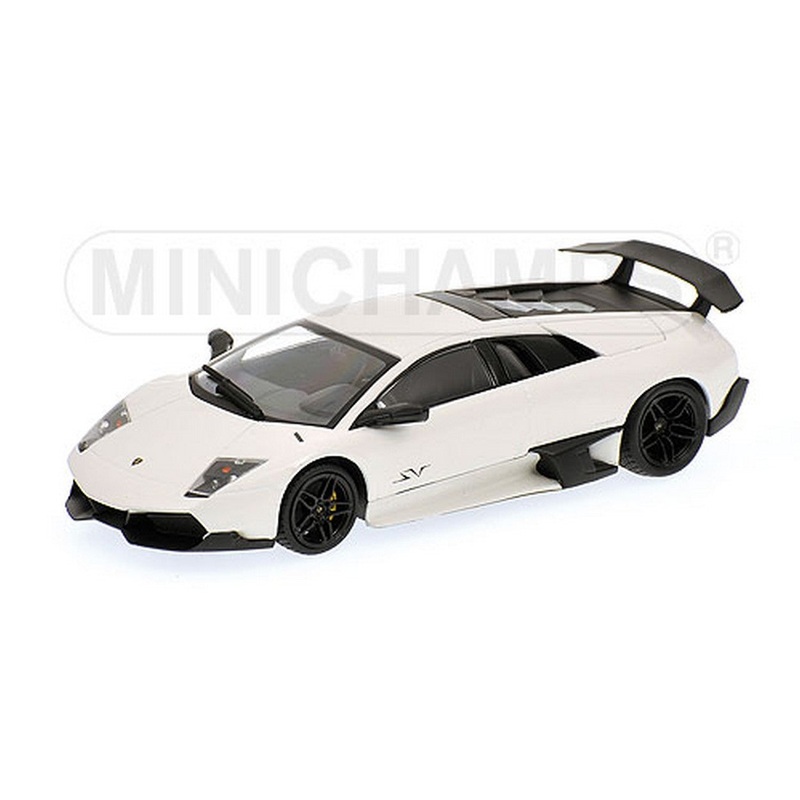 SCALE MODEL COMPATIBLE WITH LAMBORGHINI MURCIELAGO LP-670-4 SV WHITE 1:43 MINICHAMPS PM400103941