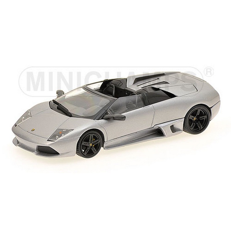 SCALE MODEL COMPATIBLE WITH LAMBORGHINI MURCIELAGO LP640 ROADSTER 2006 GRAY METALLIC 1:43 MINICHAMPS PM400103931