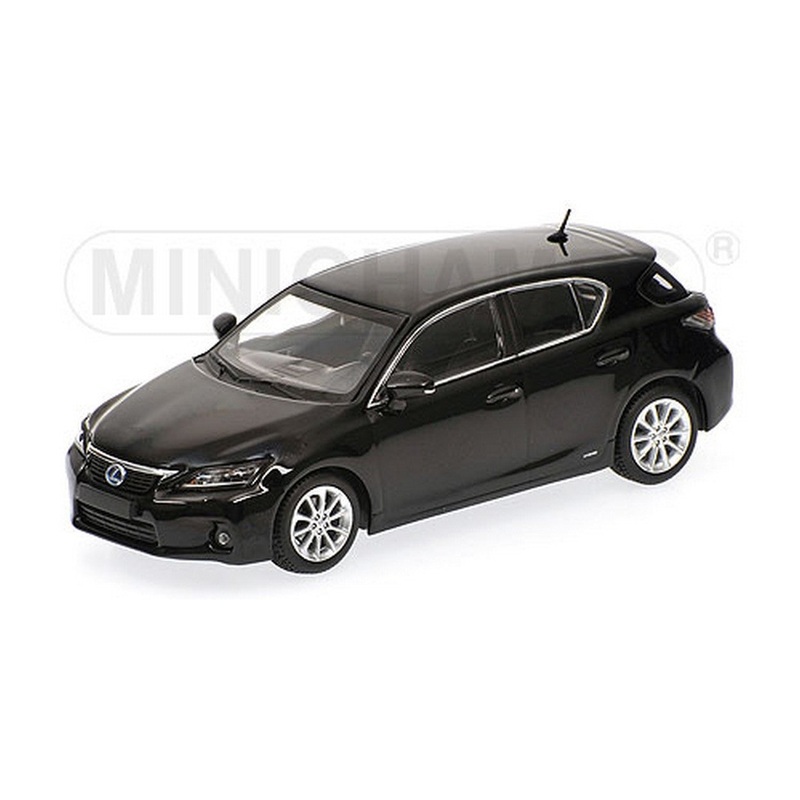 SCALE MODEL COMPATIBLE WITH LEXUS CT200H 2010 BLACK 1:43 MINICHAMPS PM410166000