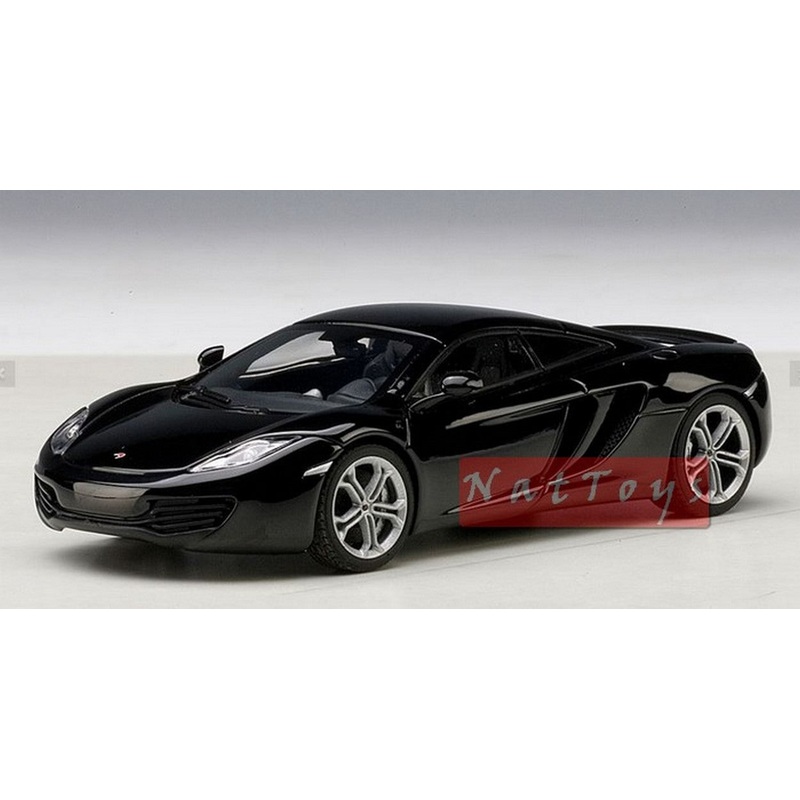 SCALE MODEL COMPATIBLE WITH MC LAren MP4-12C 2011 BLACK 1:43 AUTOART AA56005