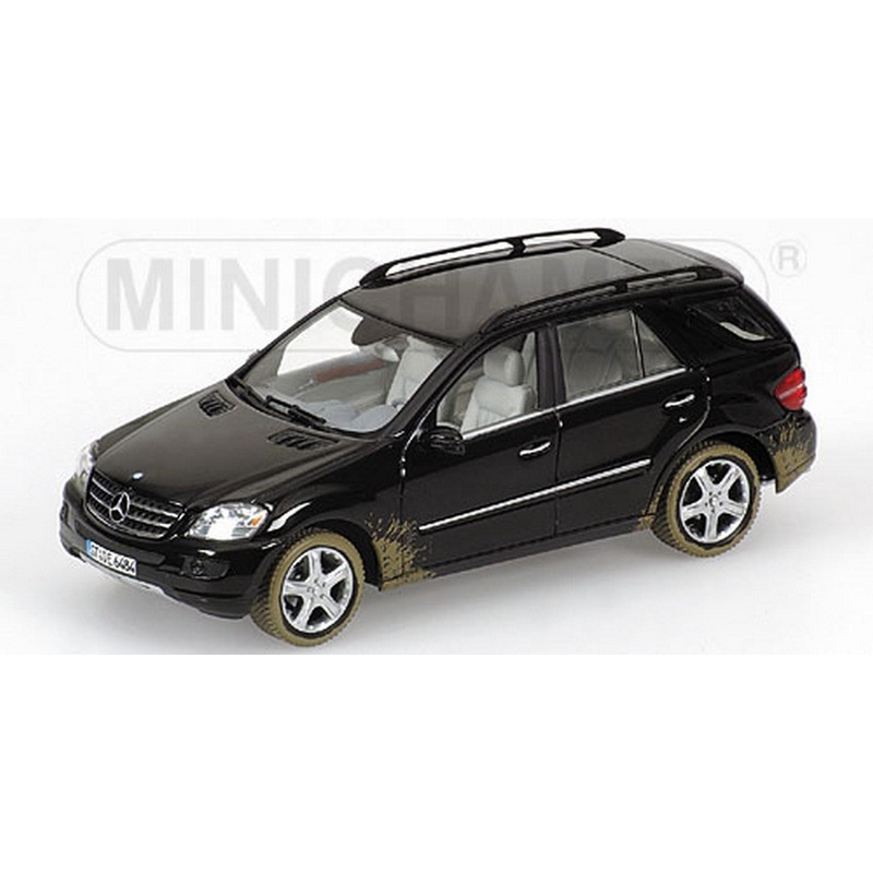 SCALE MODEL COMPATIBLE WITH MERCEDES M CLASS 2005 BLACK 1:43 MINICHAMPS PM436034500