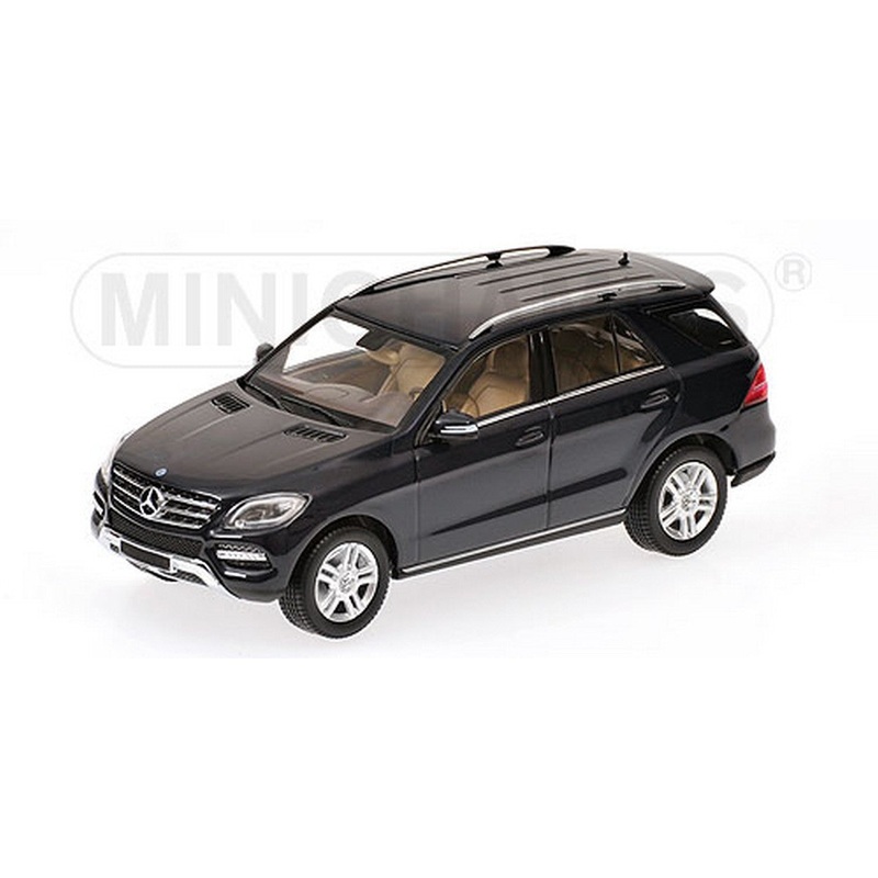 SCALE MODEL COMPATIBLE WITH MERCEDES M CLASS 2011 BLUE METALLIC 1:43 MINICHAMPS PM400030100