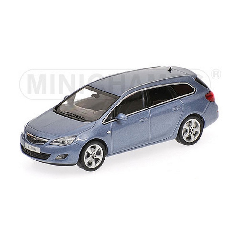 SCALE MODEL COMPATIBLE WITH OPEL ASTRA 2010 LIGHT BLUE 1:43 MINICHAMPS PM400049012