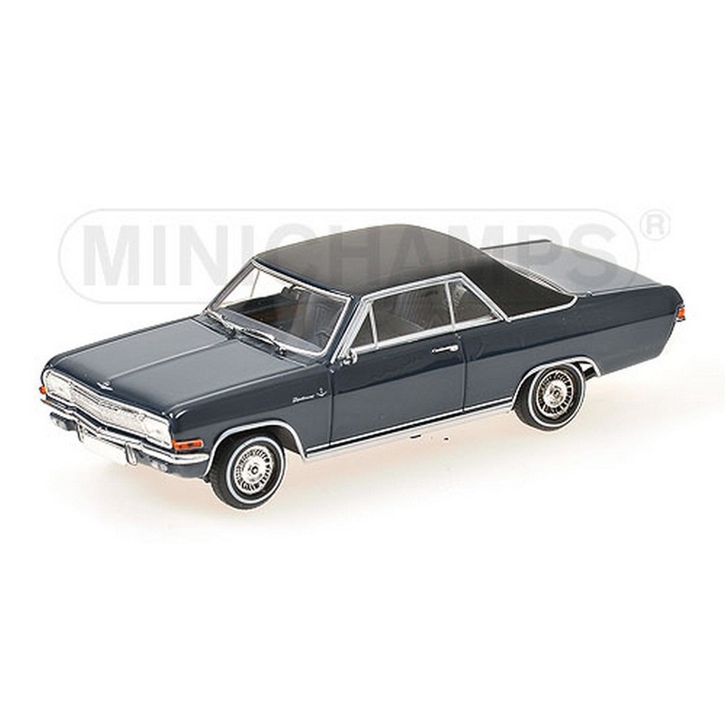 SCALE MODEL COMPATIBLE WITH OPEL DIPLOMAT V8 COUPE 1965 BLUE 1:43 MINICHAMPS PM400048021