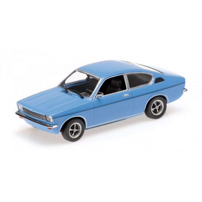 SCALE MODEL COMPATIBLE WITH OPEL KADETT C COUPE 1973 BLUE 1:43 MINICHAMPS PM430045628