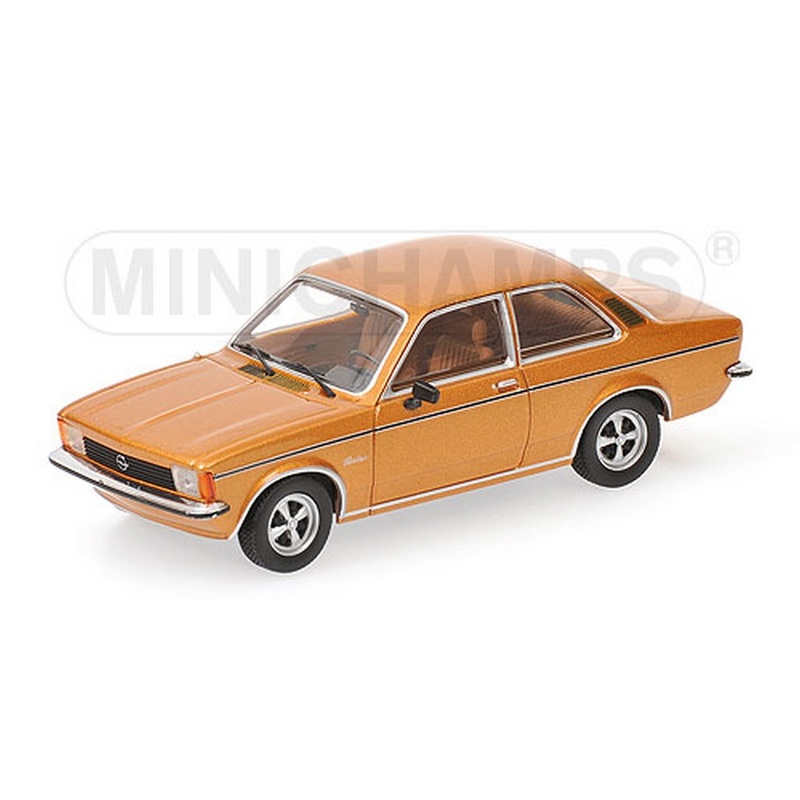 SCALE MODEL COMPATIBLE WITH OPEL KADETT C SALOON 1978 GOLD METALLIC 1:43 MINICHAMPS PM400048100