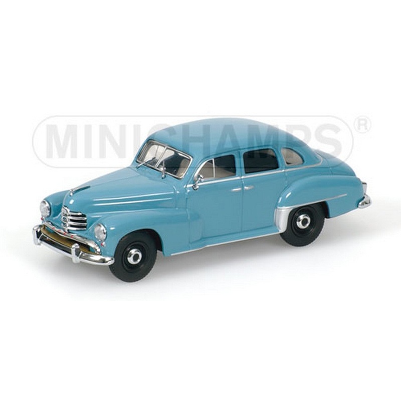 SCALE MODEL COMPATIBLE WITH OPEL KAPITAEN 1951 BLUE 1:43 MINICHAMPS PM430043308