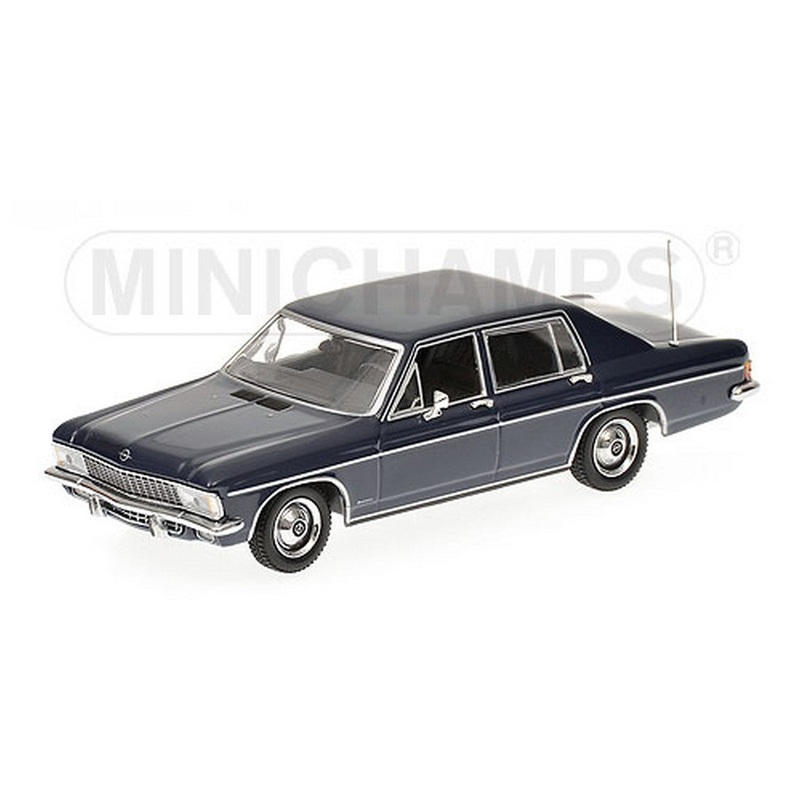 SCALE MODEL COMPATIBLE WITH OPEL KAPITAN 1969 BLUE 1:43 MINICHAMPS PM430046002
